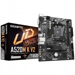 PLACA BASE GIGABYTE AM4 A520M K V2 1.0 MICRO ATX