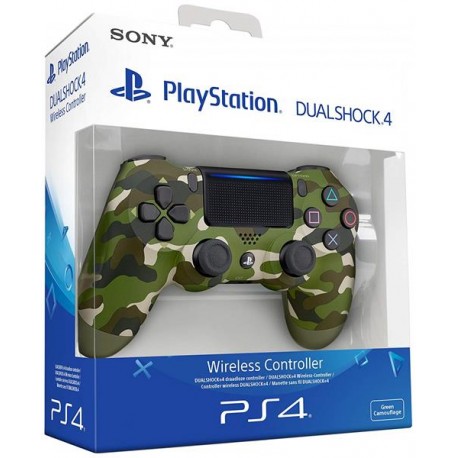 MANDO PS4 DUAL SHOCK 4 VERDE CAMUFLAJE