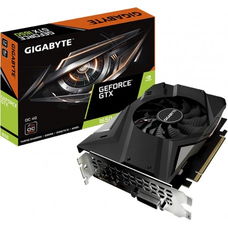 VGA GIGABYTE GEFORCE GTX1650 D6 OC 4GB GDDR6 HDMI DVI