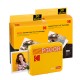 KODAK MINI 3 RETRO P300RY60 PORTABLE INSTANT PHOTO PRINTER BUNDLE 3X3 YELLOW·