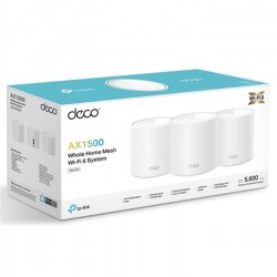 TPLINK PUNTO DE ACCESO WIFI 6 MESH TP-LINK DECO X10 PACK 3U AX1500 1201MBPS EN 5GHZ + 30·