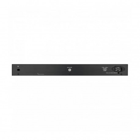 SWITCH SEMIGESTIONABLE D-LINK DGS-1250-52XMP/E 48P GIGA POE (370W) + 4P 10G SFP+ CAPACIDAD