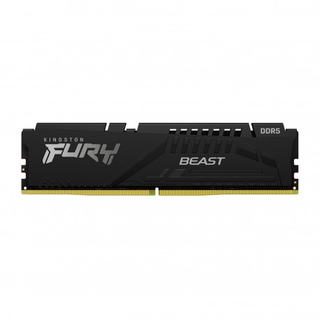 MODULO DDR5 8GB 5200MHZ KINGSTON FURY BEAST BLACK CL36