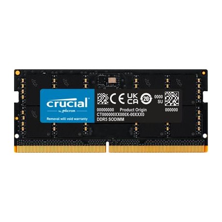 MODULO SODIMM DDR5 32GB 4800MHZ MICRON CL40-Desprecintados