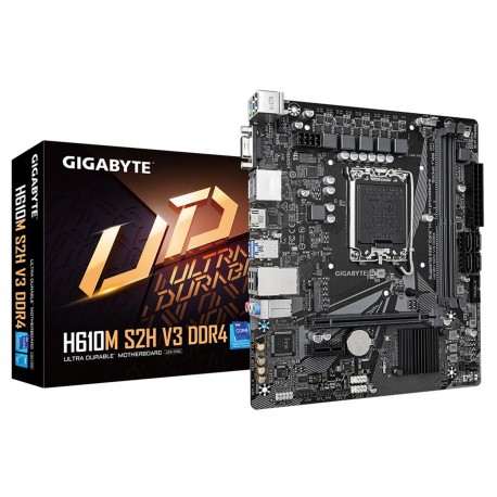 PLACA BASE GIGABYTE H610M S2H V3 DDR4 SOCKET1700 GEN12, GEN13, GEN14