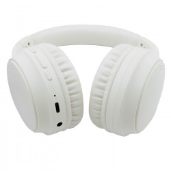 AURICULARES BT COOLBOX AIR40 ANC BEIGE DIADEMA