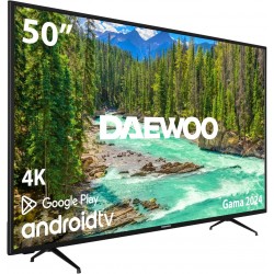 TV LED 50" DAEWOO D50DM54UAMS UHD 4K SMART TV ANDROID·