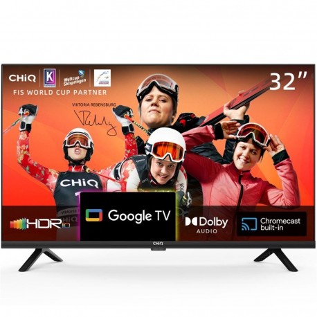 TV LED 32" CHIQ L32G7B HD GOOGLE TV