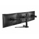 EQUIP SOPORTE PANTALLA SOBREMESA 13"-27" DOBLE BRAZO SOPORTA 3 MONITORES VESA STANDARD H·