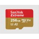 MICRO SD 256GB SANDISK EXTREME MICROSDXC UHS-I CLASE·