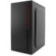 CAJA PC Case  MPC-45 + fuente 500 Micro Tower MATX USB 3.0 Negra