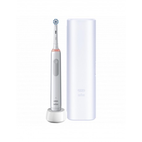 CEPILLO DENTAL ORAL-B PRO 3 3500 B + ESTUCHE BLANCO·