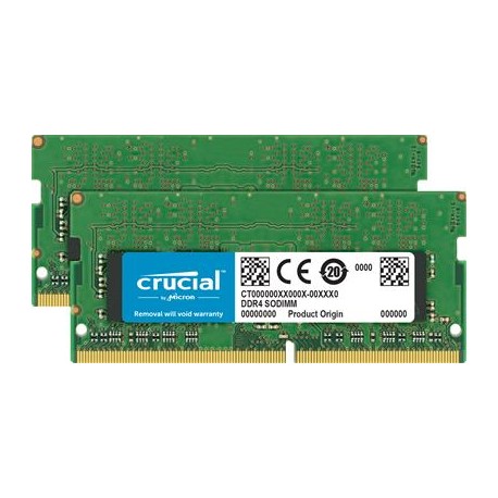 MODULO SODIMM  16GB (2x8GB) CRUCIAL DDR4·Desprecintado