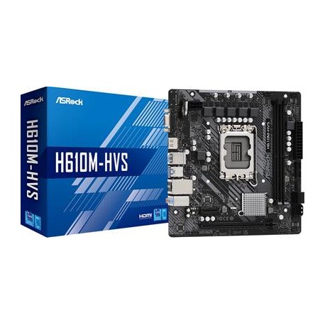 PLACA BASE ASROCK H610M-HVS 2xDDR4 S.1700 GEN12 GEN13 GEN14-Desprecintado