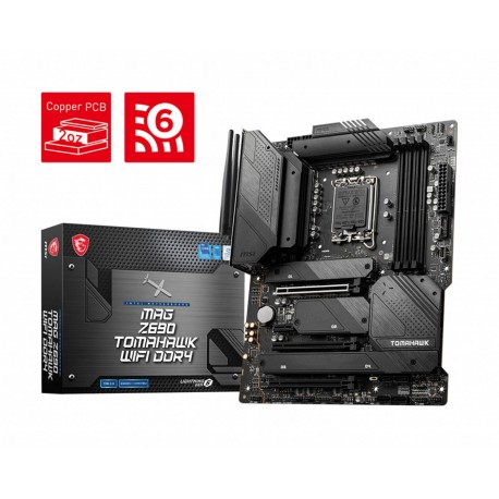 MSI PLACA BASE MAG Z690 TOMAHAWK WIFI DDR4 LGA1700·