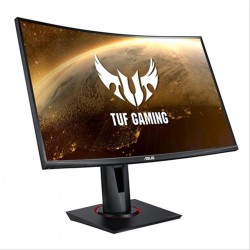 MONITOR LED 27" ASUS TUF GAMING VG27VQ FHD 1MS 165HZ HDMI DP CURVO REG. AlTURA NEGRO·