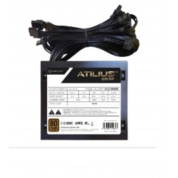 FUENTE ALIMENTACIÓN ATX UNYKA  ATILIUS 2.0 BLACK 650W 80+ BRONZE