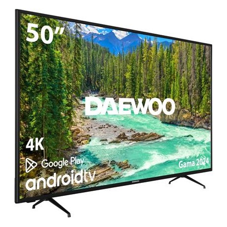 TV LED 50" DAEWOO D50DM54UAMS UHD 4K SMART TV ANDROID DESPRECINTADA