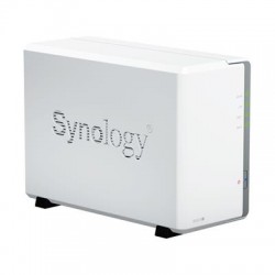 NAS SYNOLOGY 2 BAY DS223J 1GB DDR 3 x USB 3.2 1 RJ-45-Desprecintado