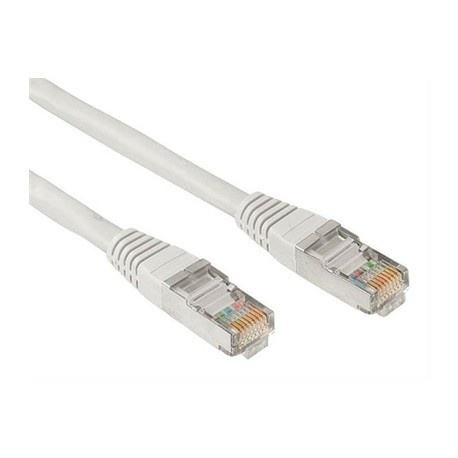 CABLE RED LATIGUILLO RJ45 CAT.5E UTP AWG24,0.25M GRIS NANOCABLE