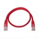 CABLE RED LATIGUILLO RJ45 CAT.6 UTP AWG24,1M ROJO NANOCABLE